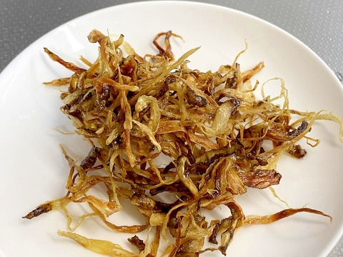 レンジで簡単に、ごぼうチップス